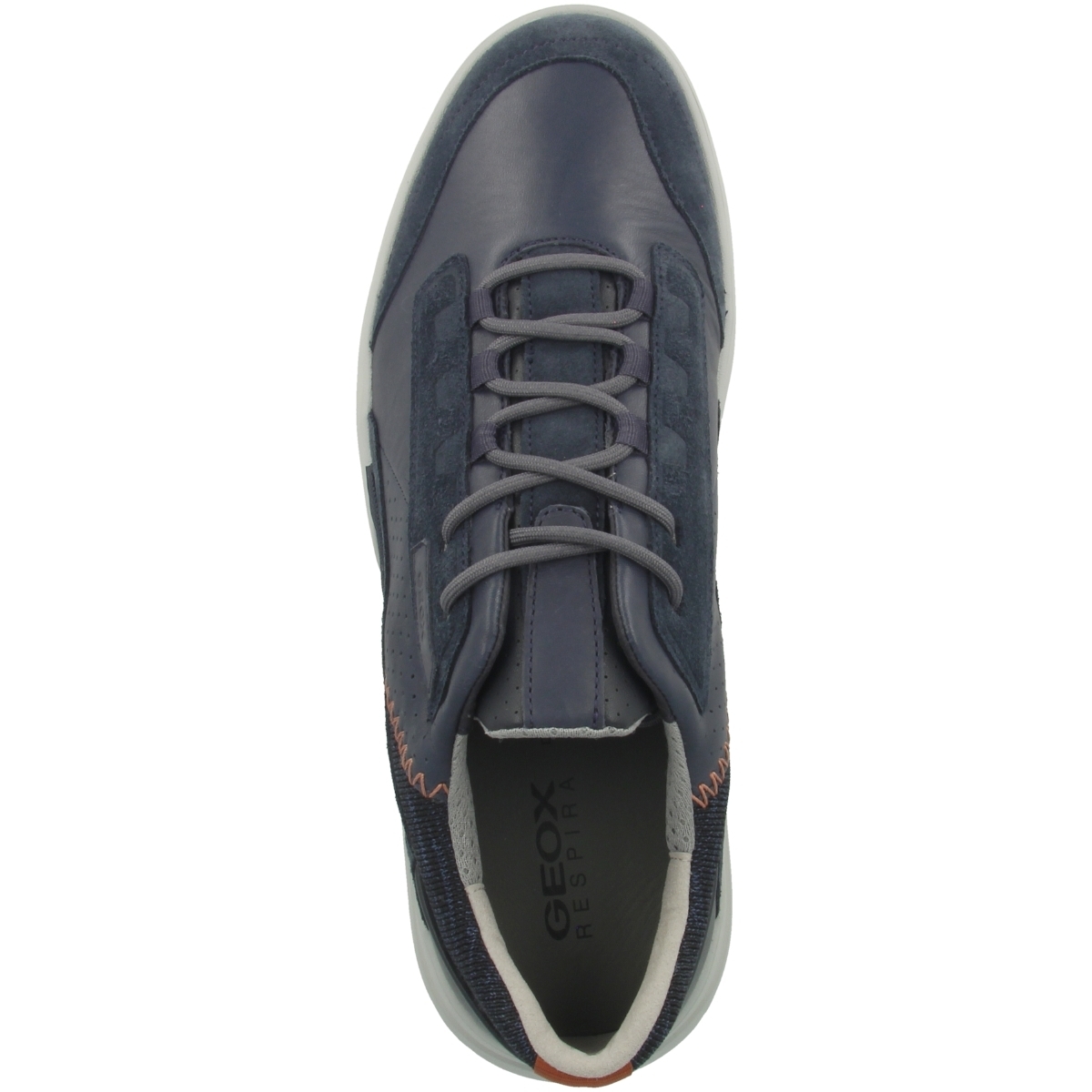 Geox U Smoother A Sneaker low blau