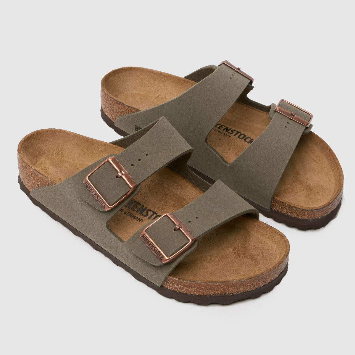 BIRKENSTOCK – Arizona – Stenfärgade sandaler