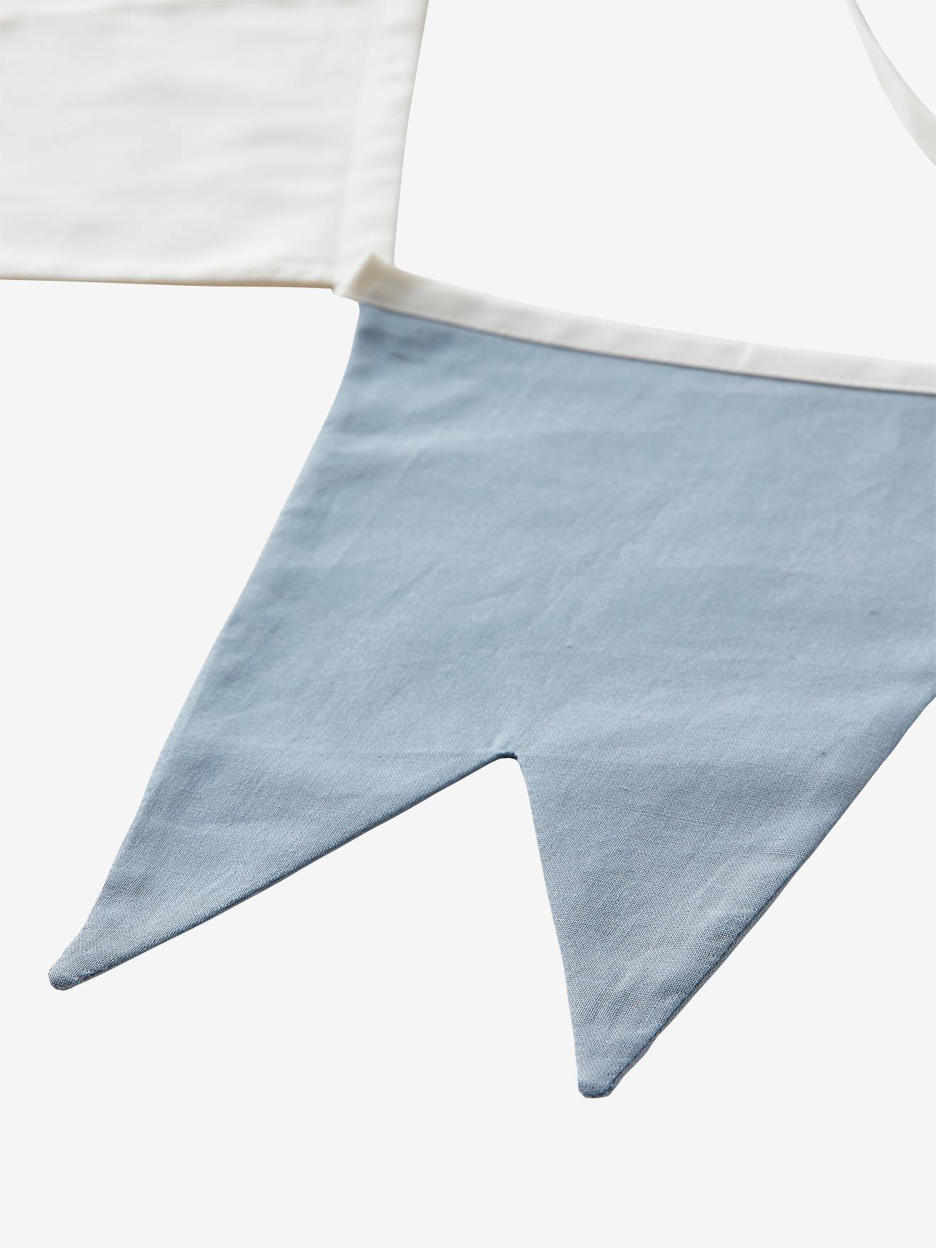Guirlande fanions en coton Chevalier beige