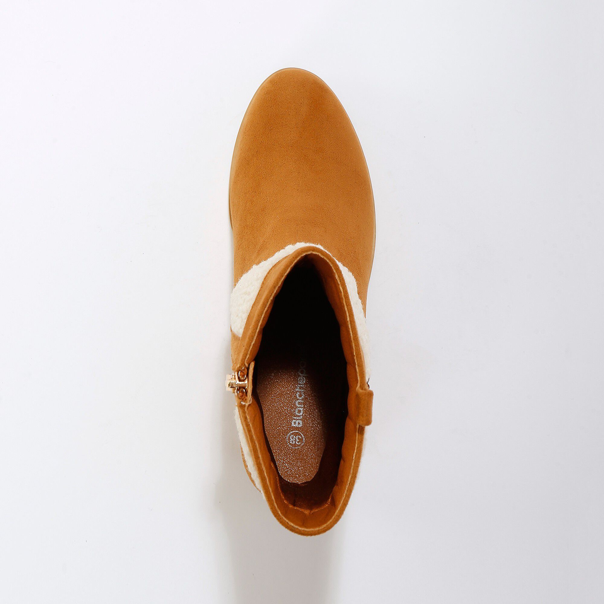 Boots style western avec sherpa