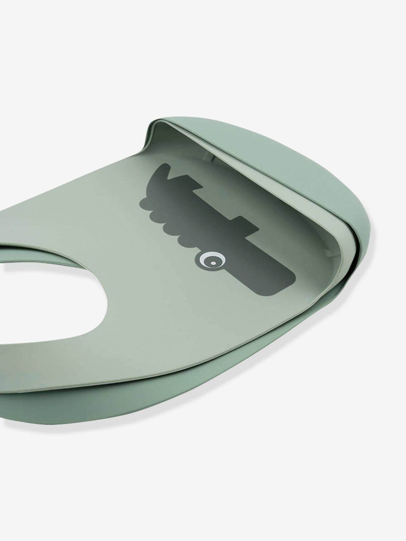 Lot de 2 bavoirs silicone Croco DONE BY DEER rose