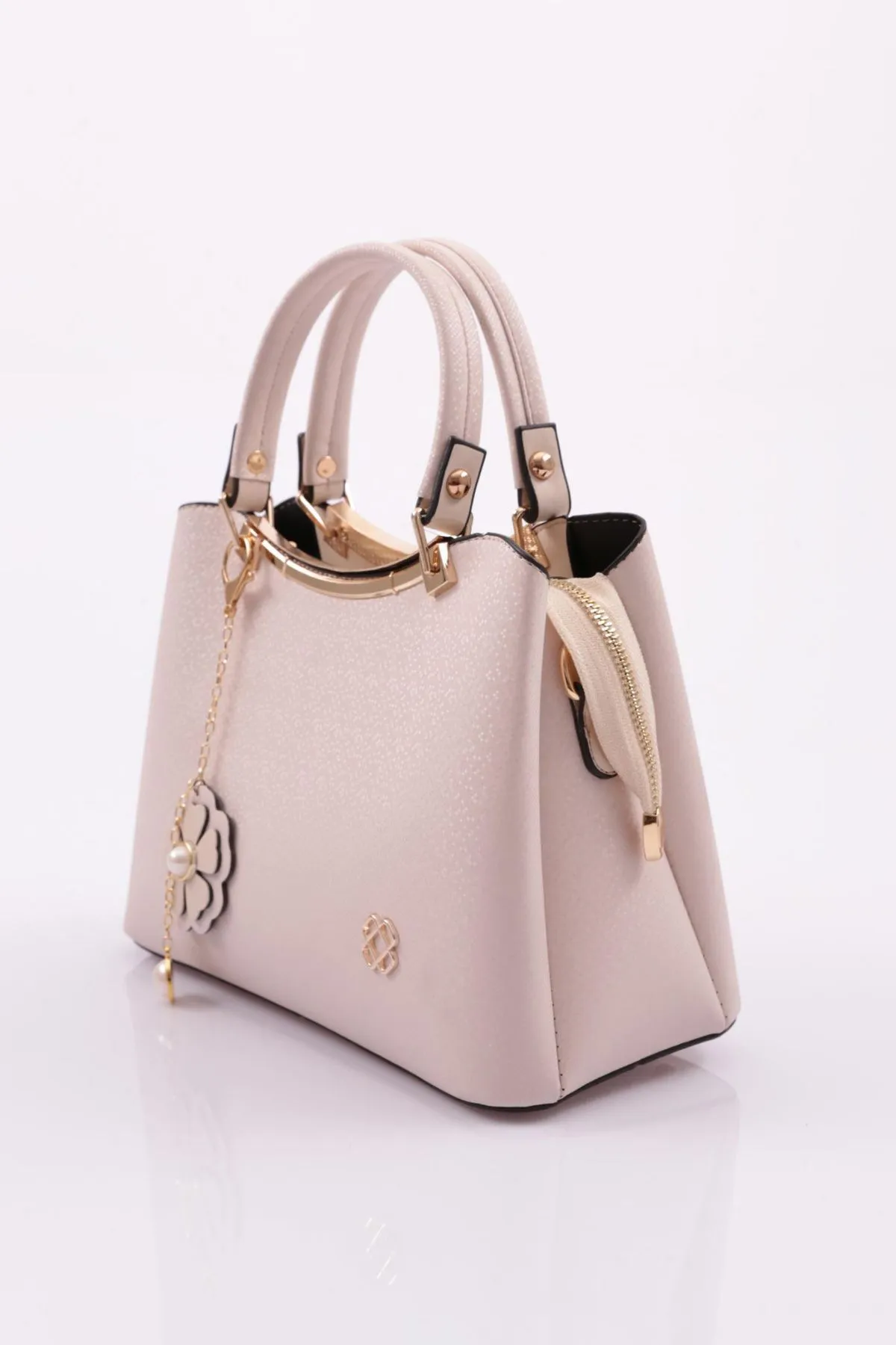 DGN  Beige Mosaik Damen Schulter- und Handtasche - 3255