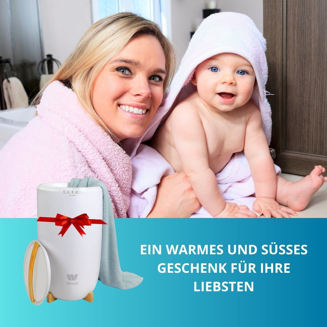Winch Heizgerät Luxus & Wellness Handtuchwärmer, stylisches Design, Netzbetrieben