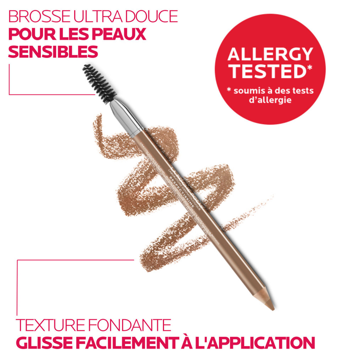 la roche-posay Toleriane Crayon Qui Redéfinit, Restructure Et Remodèle La Ligne De Sourcil 1.3 gr