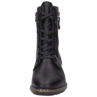 Rieker Schnürstiefelette in schwarz