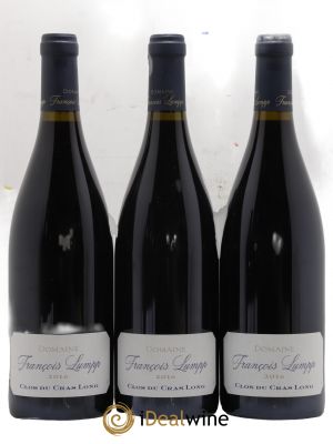 Givry 1er Cru Clos du Cras Long François Lumpp (Domaine)  2016 - Lot de 3 Bouteilles
