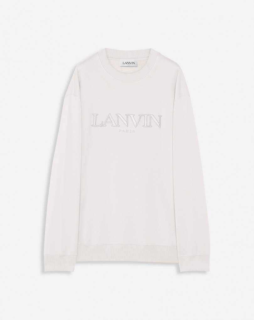 SWEAT-SHIRT OVERSIZE BRODÉ LANVIN PARIS
