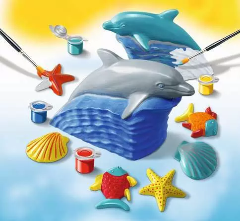 Delfin - Bastelset für Kinder ab 7 Jahren