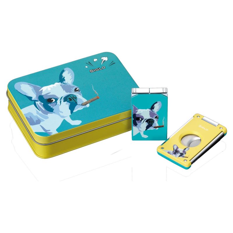 Siglo Dog Set Lighter & Cutter