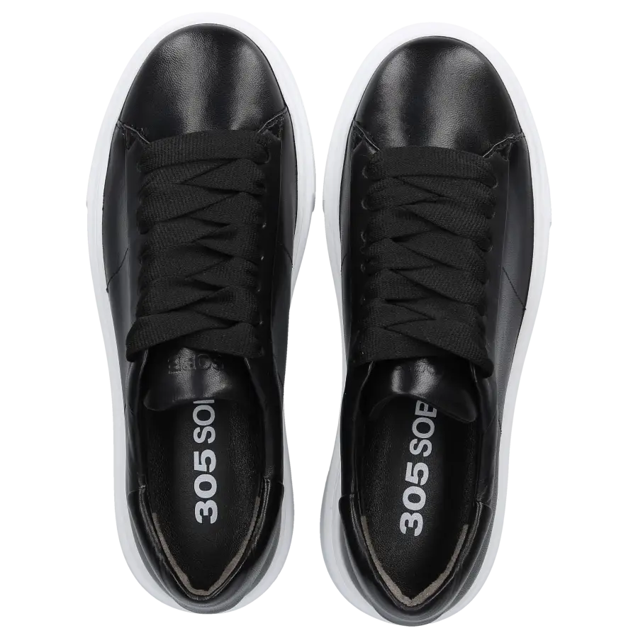 305 SOBE - Sneaker low CAPO Nappaleder - schwarz