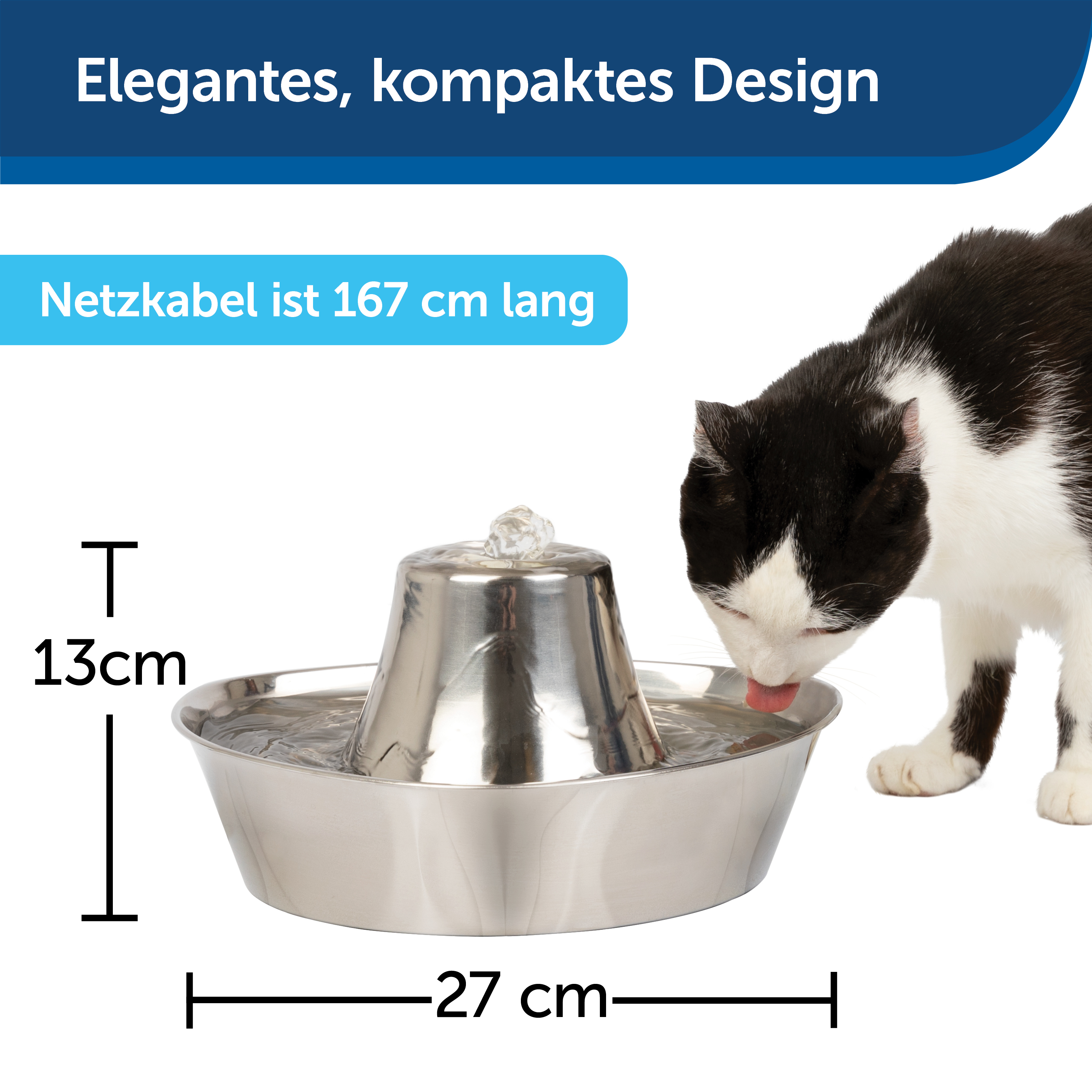 PetSafe Trinkbrunnen PetSafe Trinkbrunnen Seaside