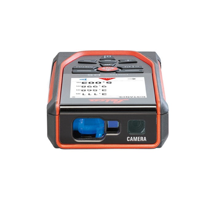 Leica 950879 Disto D5 SET Laserafstandsmåler med Bluetooth til indendørs og udendørs brug + stativ i Metabox 165L