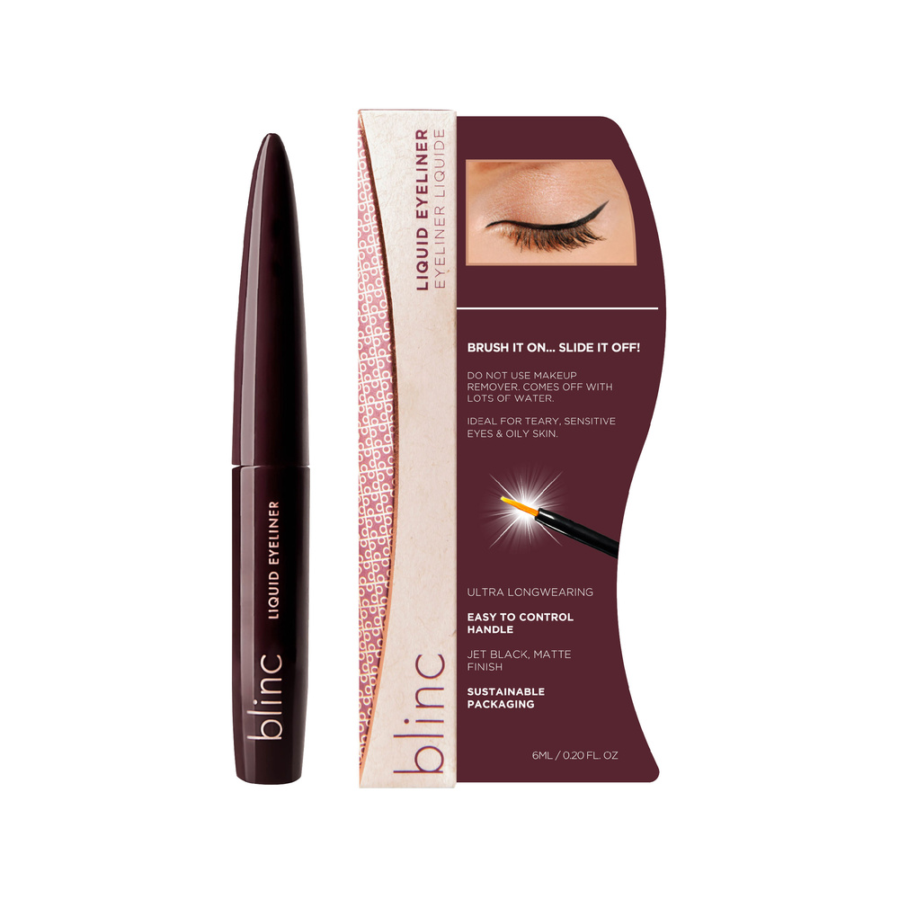 blinc Semi Permanent Liquid Eyeliner - Black L’Eyeliner Liquide