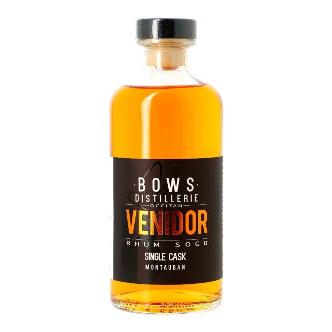 Rhum traditionnel Bows Rhum Ambré, Venidor 45°