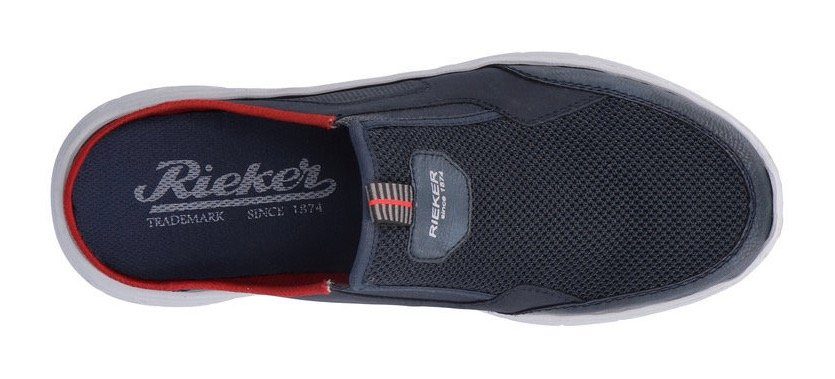 Rieker Clog im Materialmix