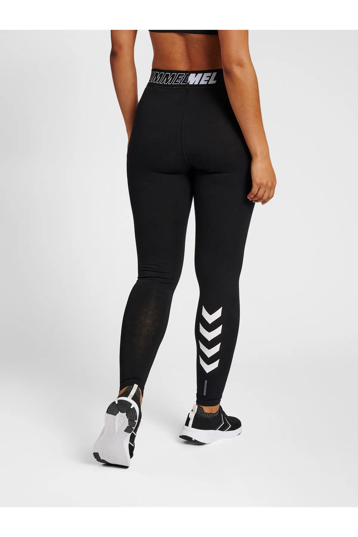 hummel  Sport-Leggings - Schwarz - Mittlerer Bund