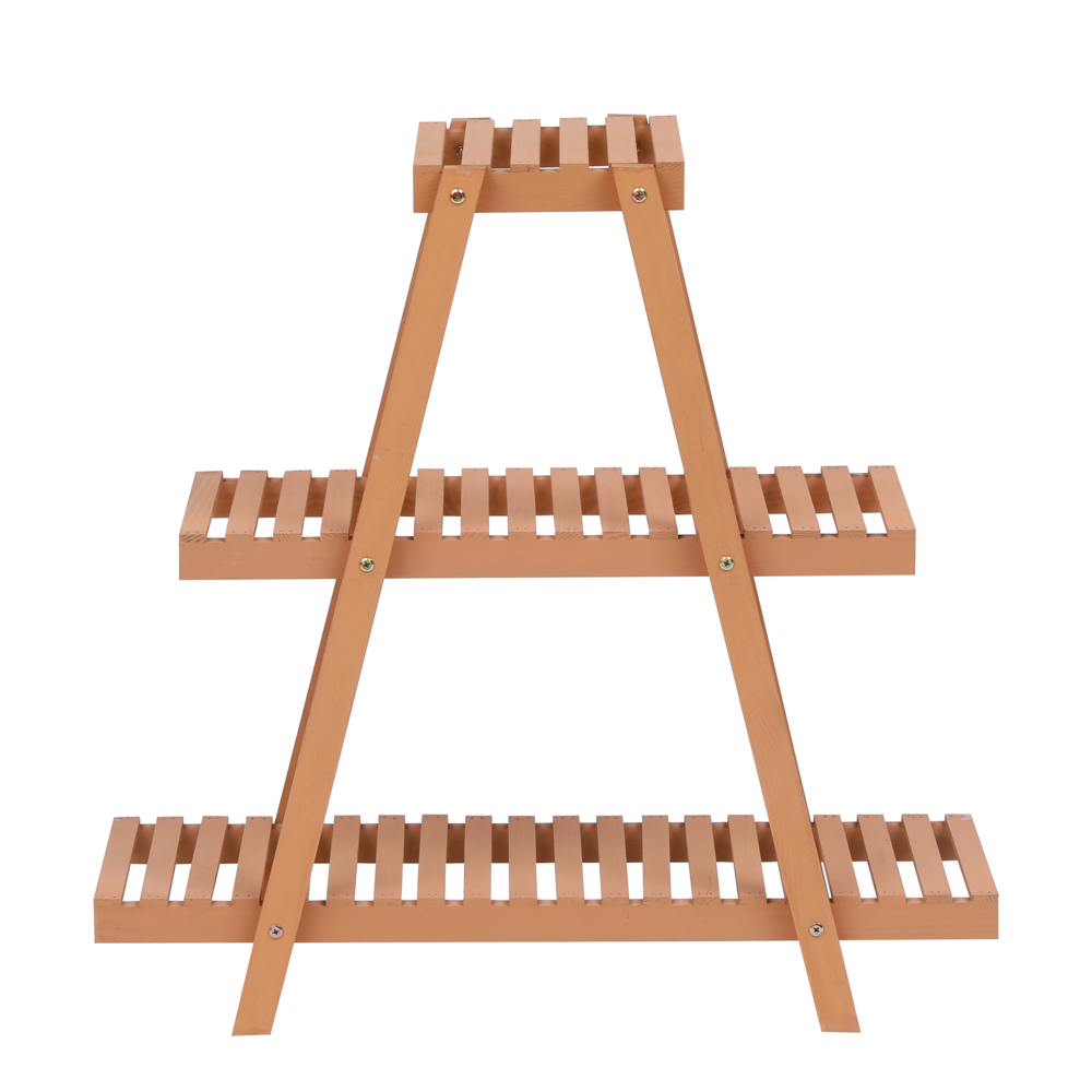 Happy Home Happy Home Pflanzenregal aus Holz WPS02-HOL Holz