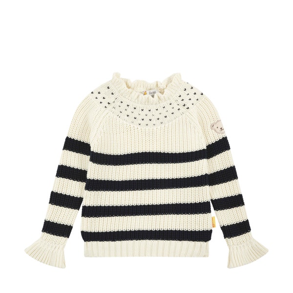 Pullover GOTS, beige für Mädchen