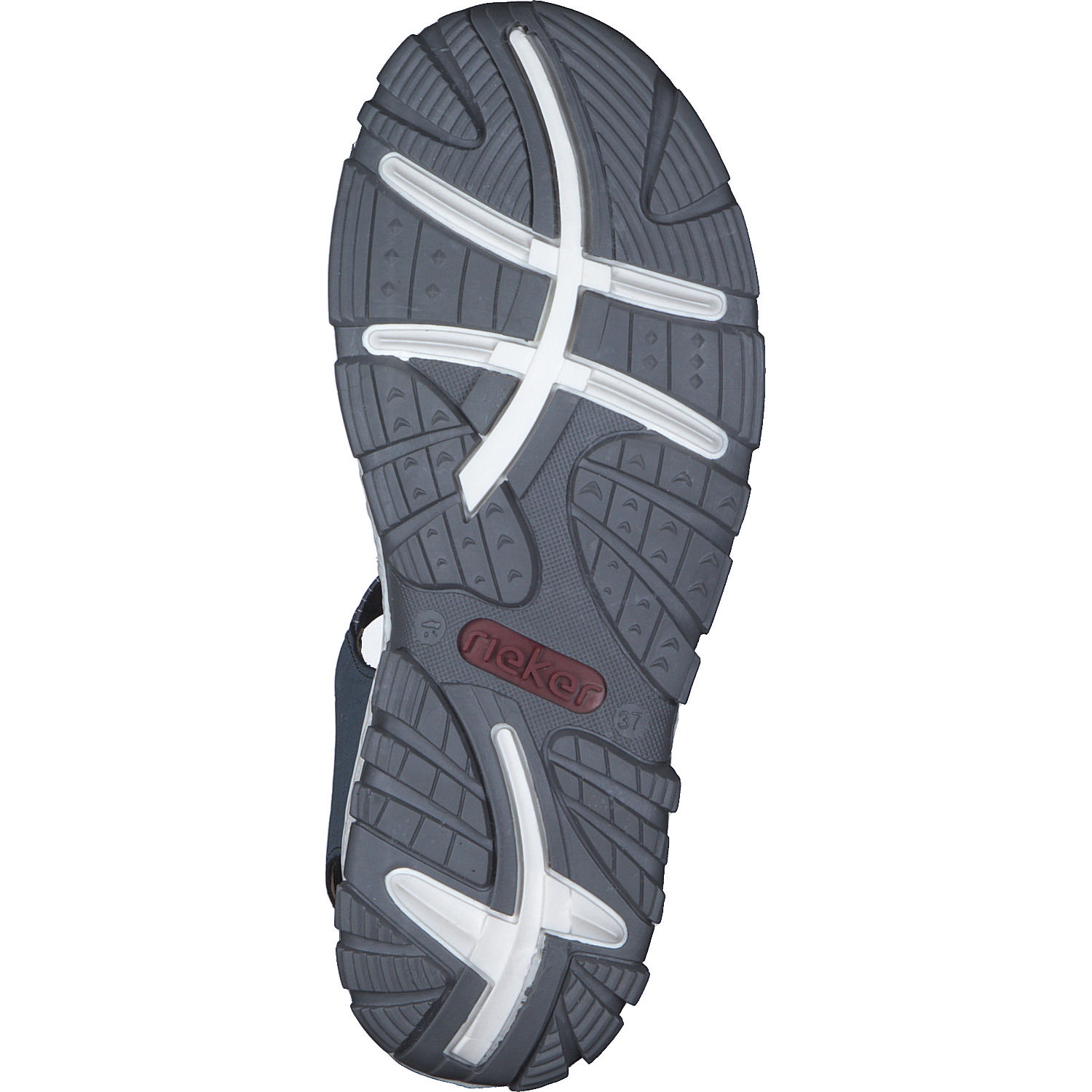 Rieker 68871, Sandalen, Damen, Blau - Marineblau