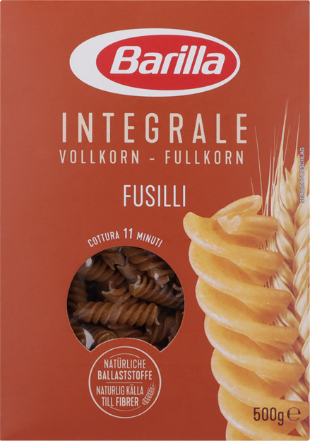 Barilla Fusilli 100% Vollkorn