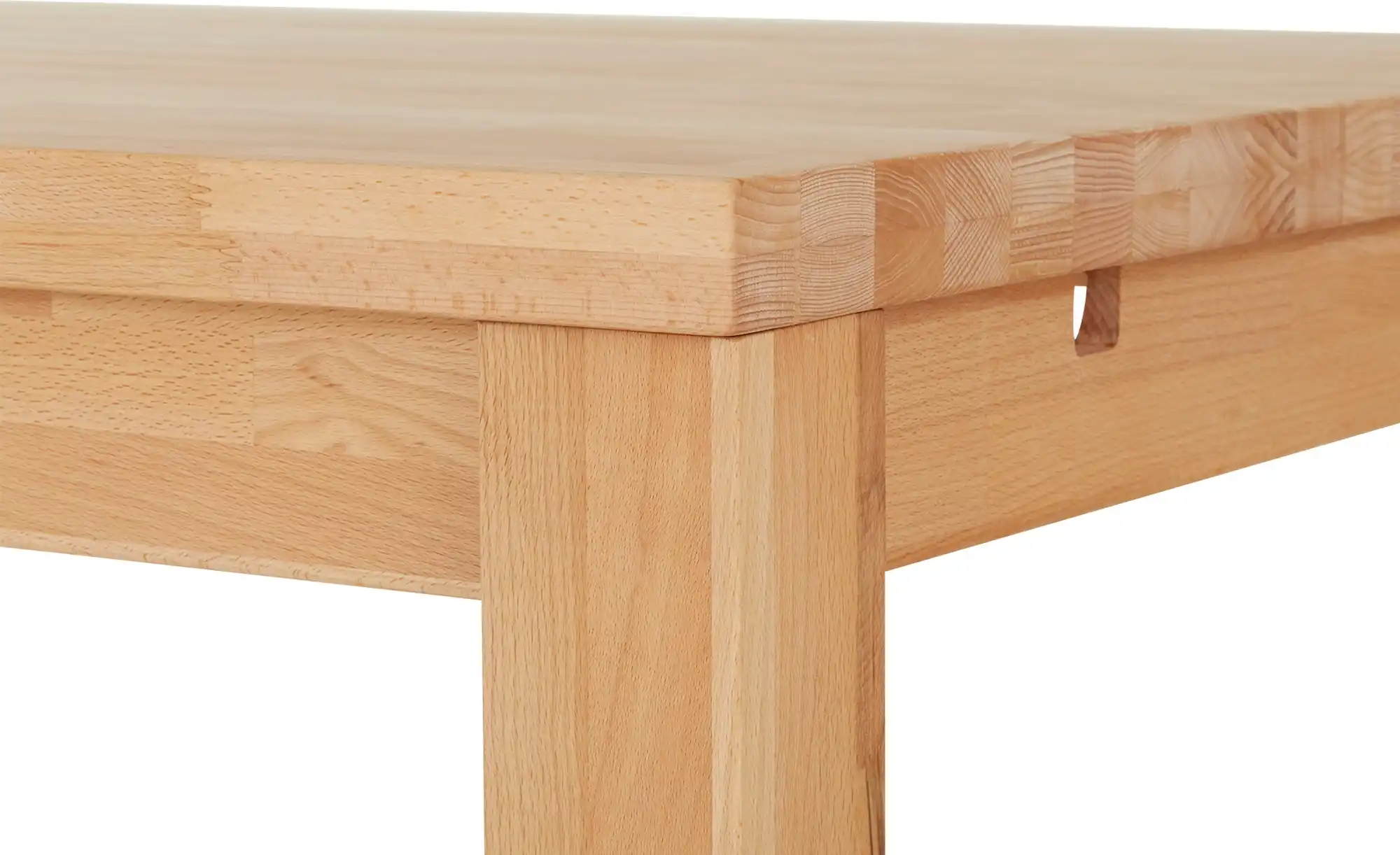 Esstisch mit Ansteckplatten