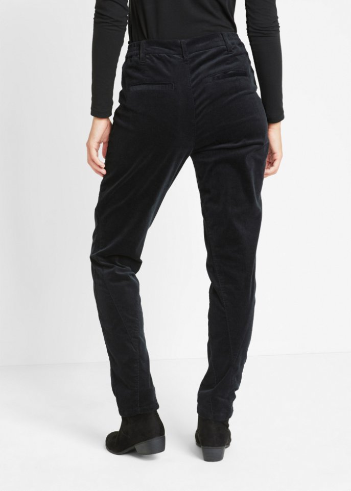 Stretch-Cordhose mit Bequembund