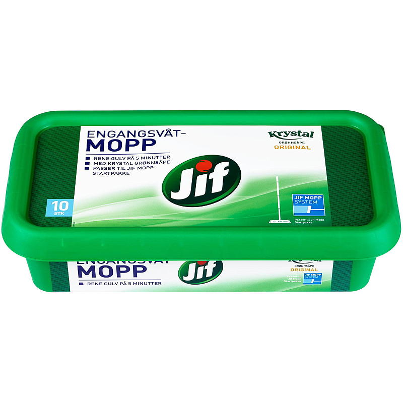 Jif Engangsmopp 10-pk Jif Baderom