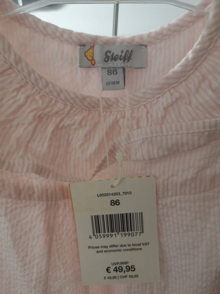 Steiff Kleid in Rosa günstig kaufen 86