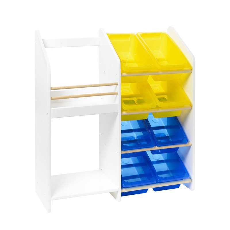 Etagère combinée 8 bacs multicolores Oxybul