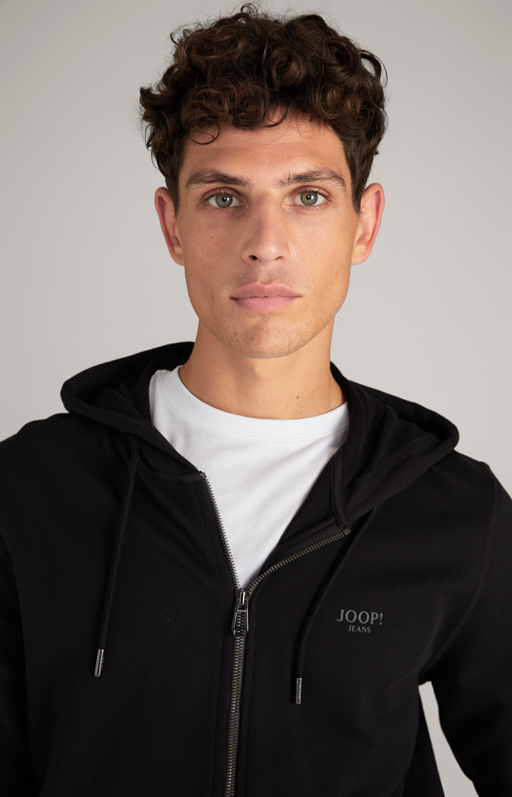 Sweatjacke Salvatore in Schwarz