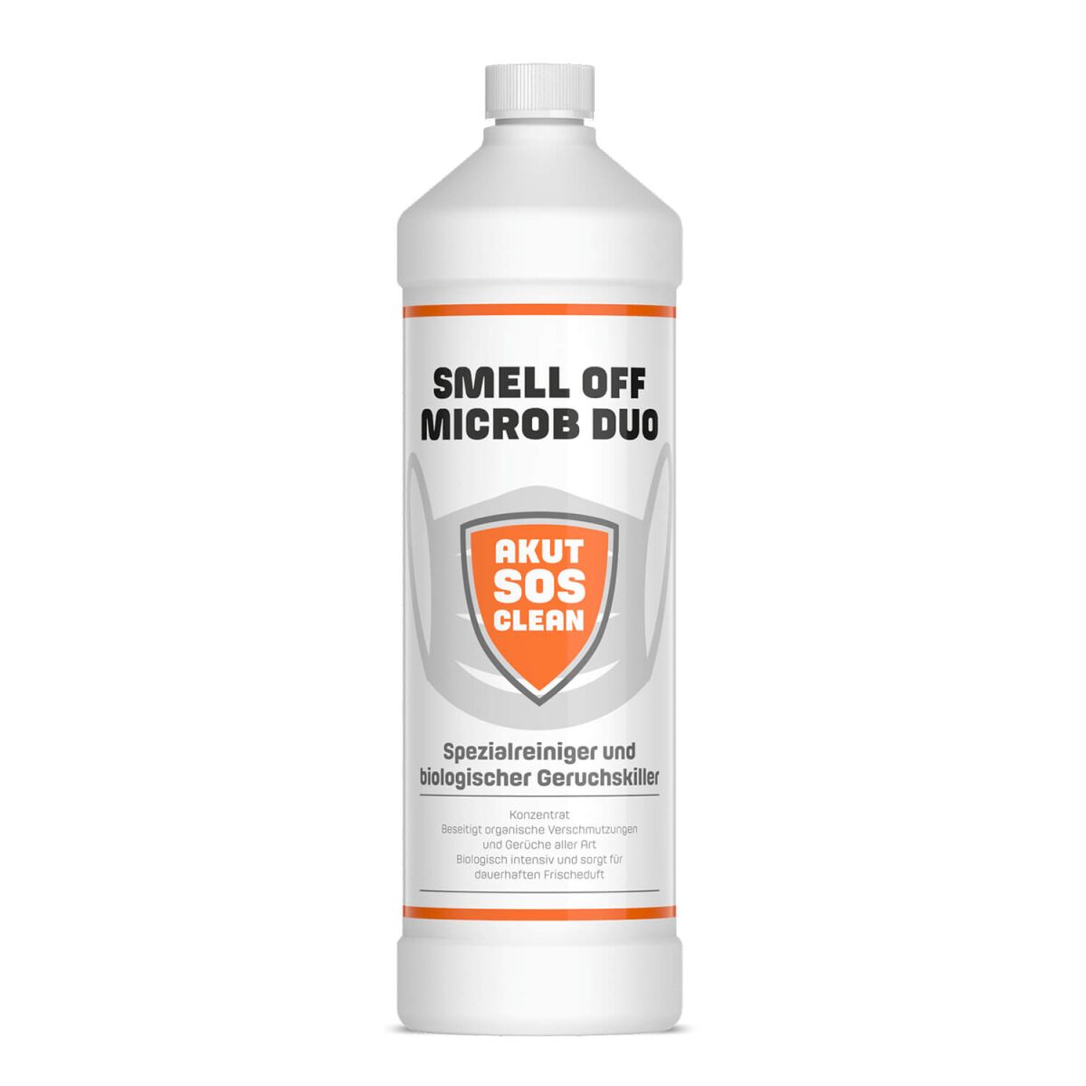 Akut SOS Clean SMELL OFF MICROB DUO Spezialreiniger und biologischer Geruchskiller 1L