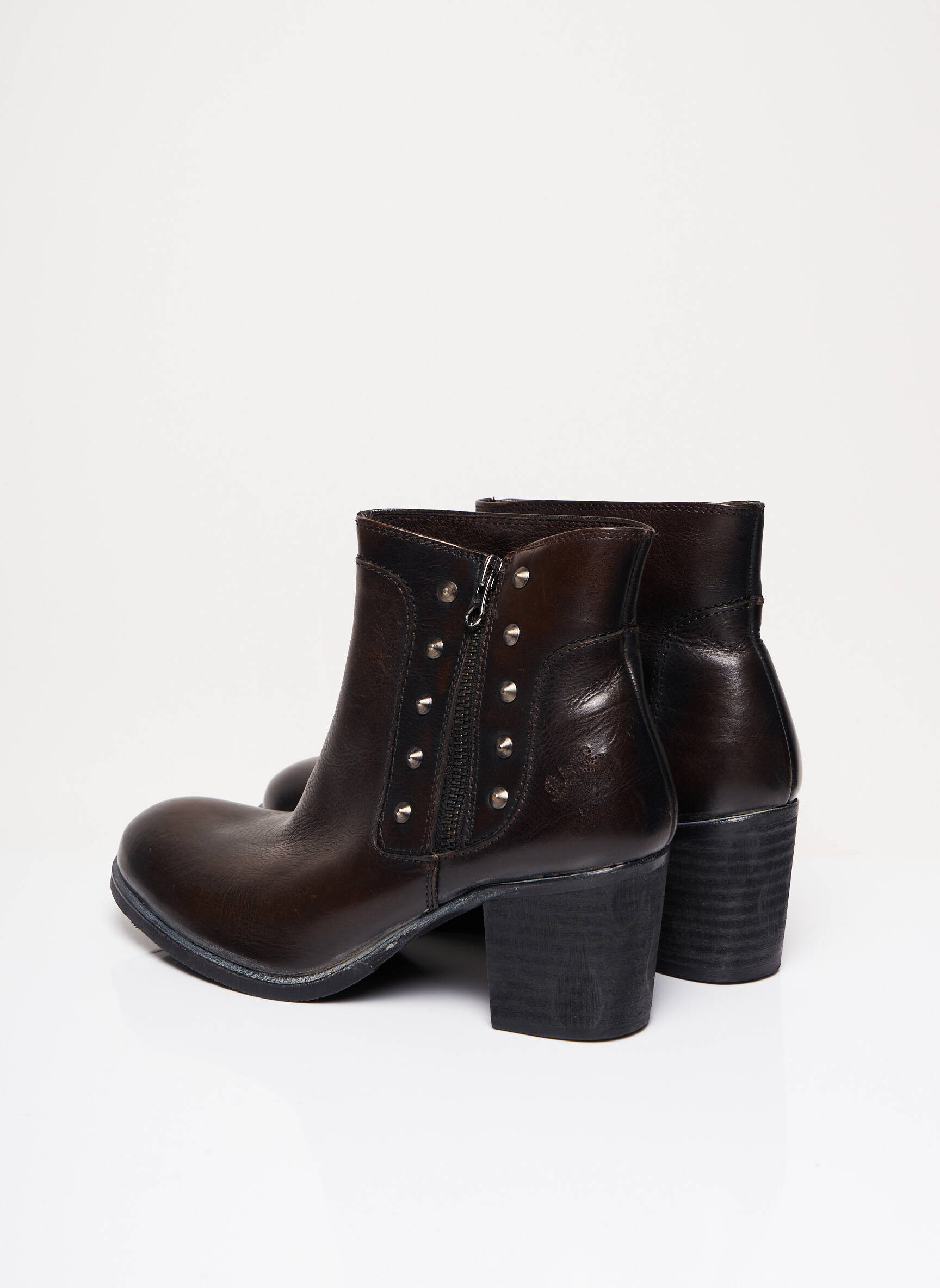 Bunker Bottines Femme couleur marron