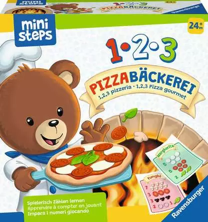 1, 2, 3 Pizzabäckerei - Kinderspiel ab [age] Jahren