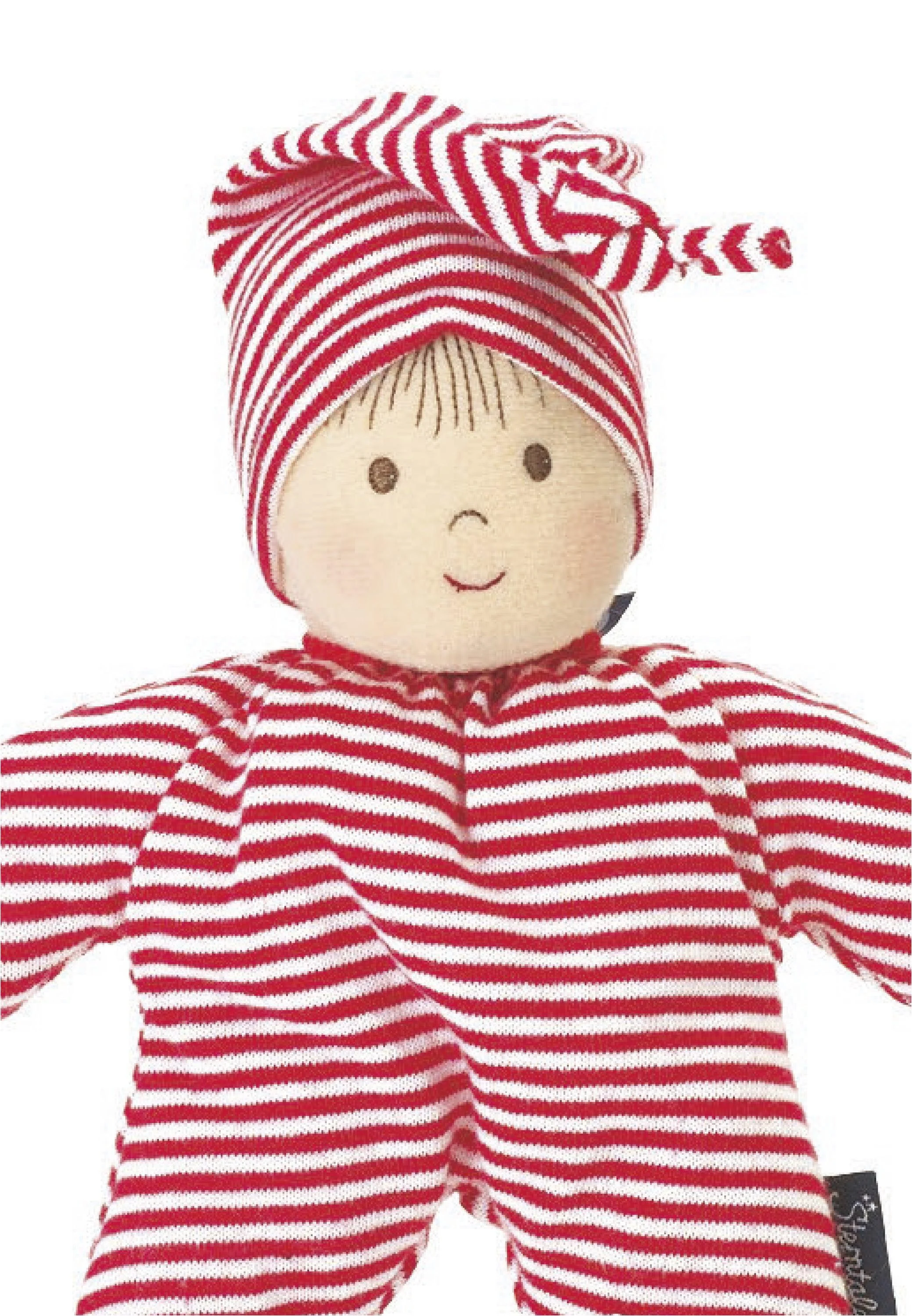 Spielpuppe Heiko 23 cm, in Marine oder Rot