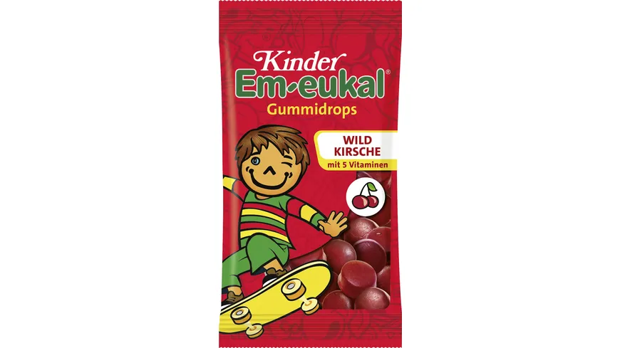 Kinder Em-eukal Gummidrops zuckerhaltig 75 g