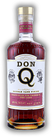 Don Q Port Cask Finish Don Q Port Cask Finish Ein außergewöhnlicher, doppelt gereifter puerto-ricanischer Rum. 0,7	 Liter - Vol 40%
