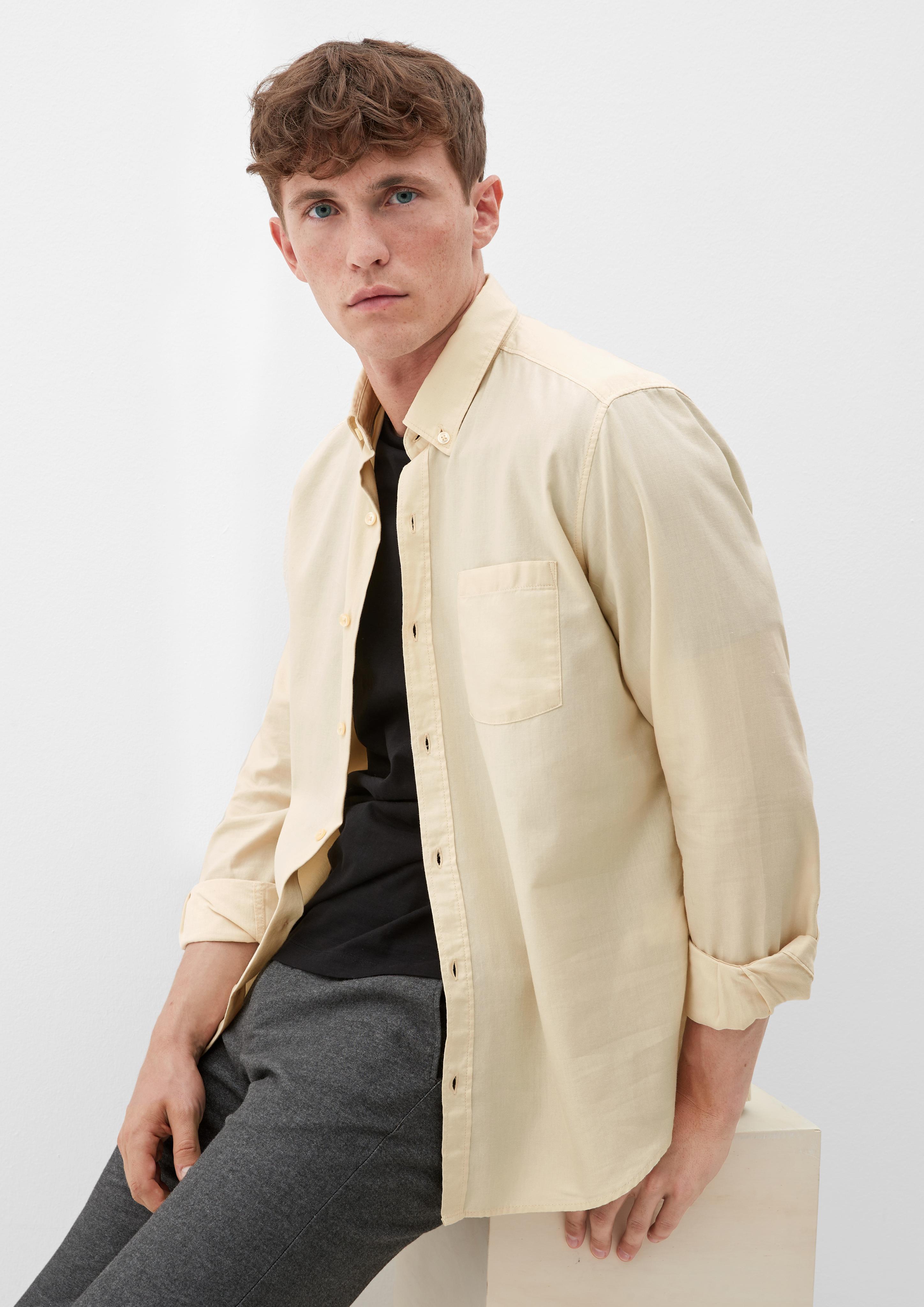 Regular: Hemd in Chambray-Qualität  2120993-8105