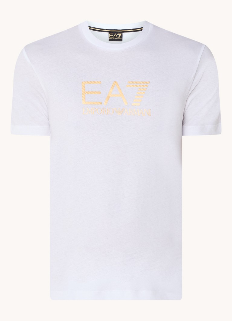 Tricou Emporio Armani cu logo imprimat