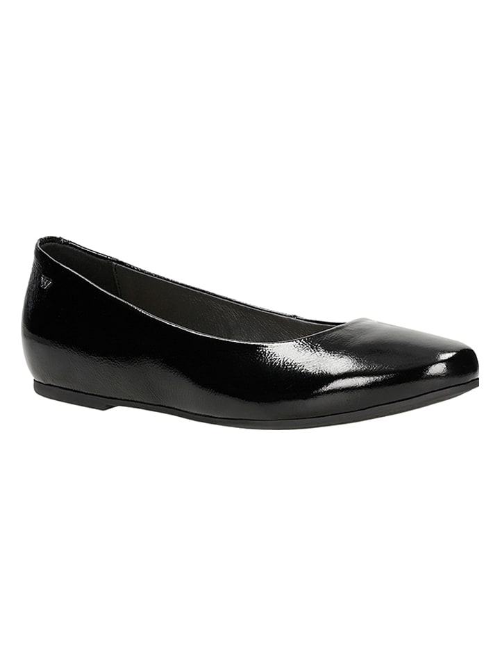 Wojas Leder-Ballerinas in Schwarz günstig kaufen