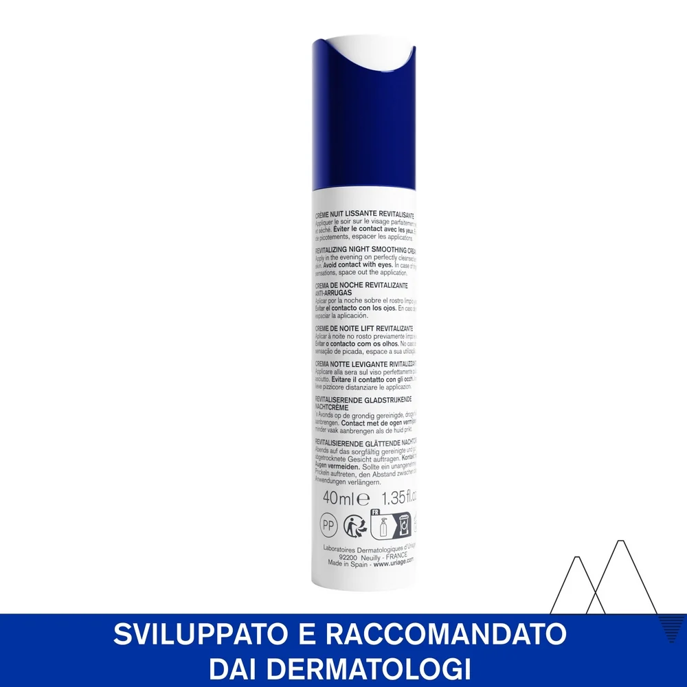 Crema de noche revitalizante y alisadora AGE LIFT - Tratamiento facial de noche para reafirmar la piel.