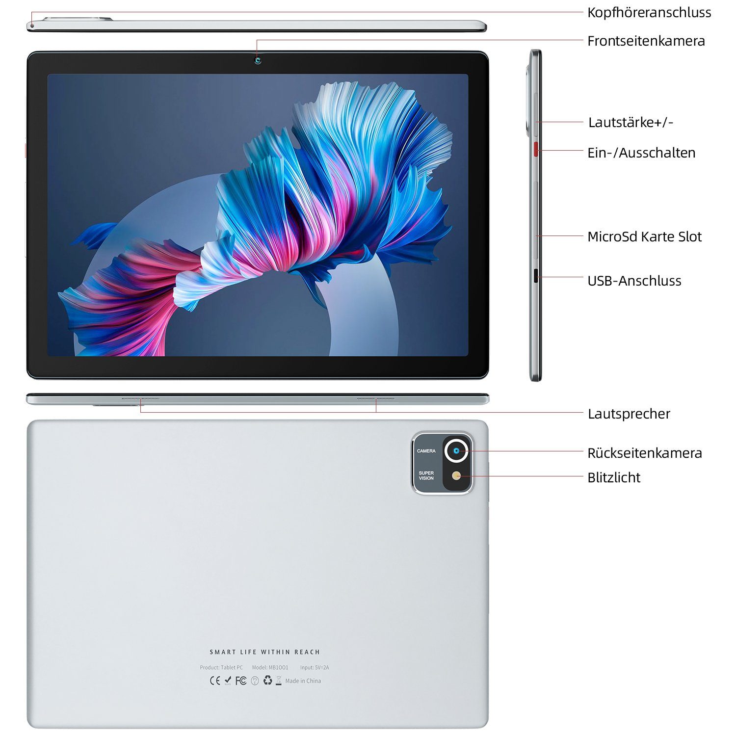 BUFO MB1001 Tablet (10,1
