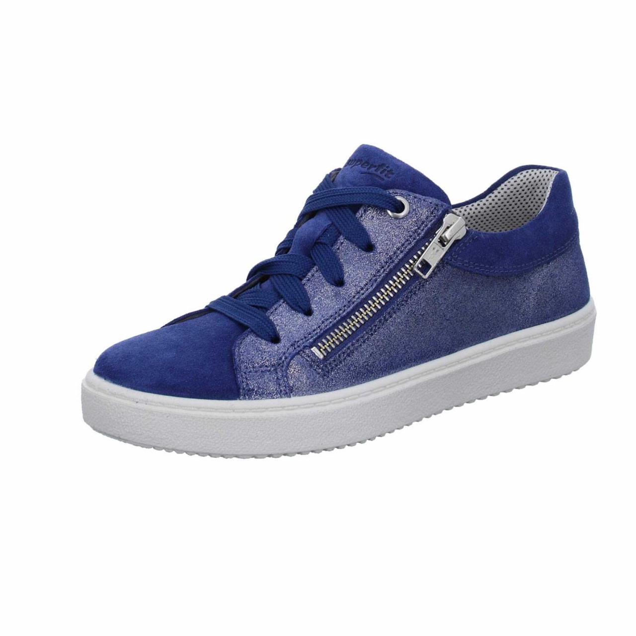 SUPERFIT Mädchen Sneaker blau Sneaker