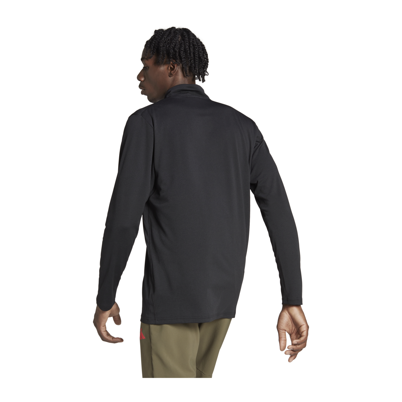 adidas Seasonal HalfZip Sweatshirt Schwarz