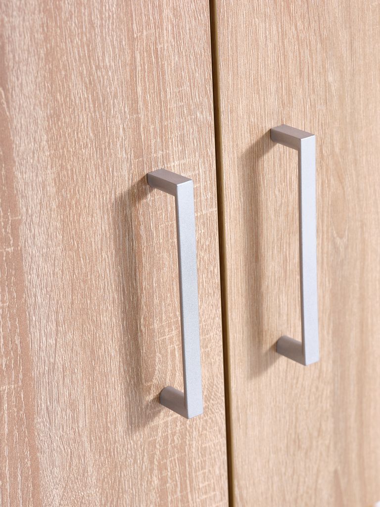 Armoire murale FANDRUP 145x41 3 portes chêne clair
