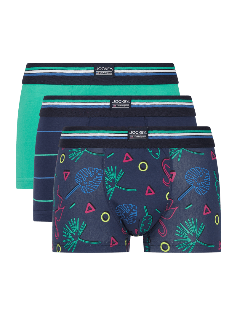 Trunks mit Stretch-Anteil im 3er-Pack in mint