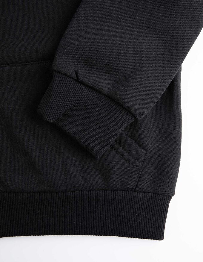Cropped Sweatjacke - einfarbig