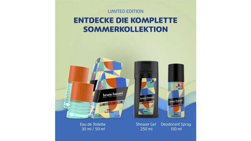 bruno banani Deodorant Spray Summer Man 150 ml