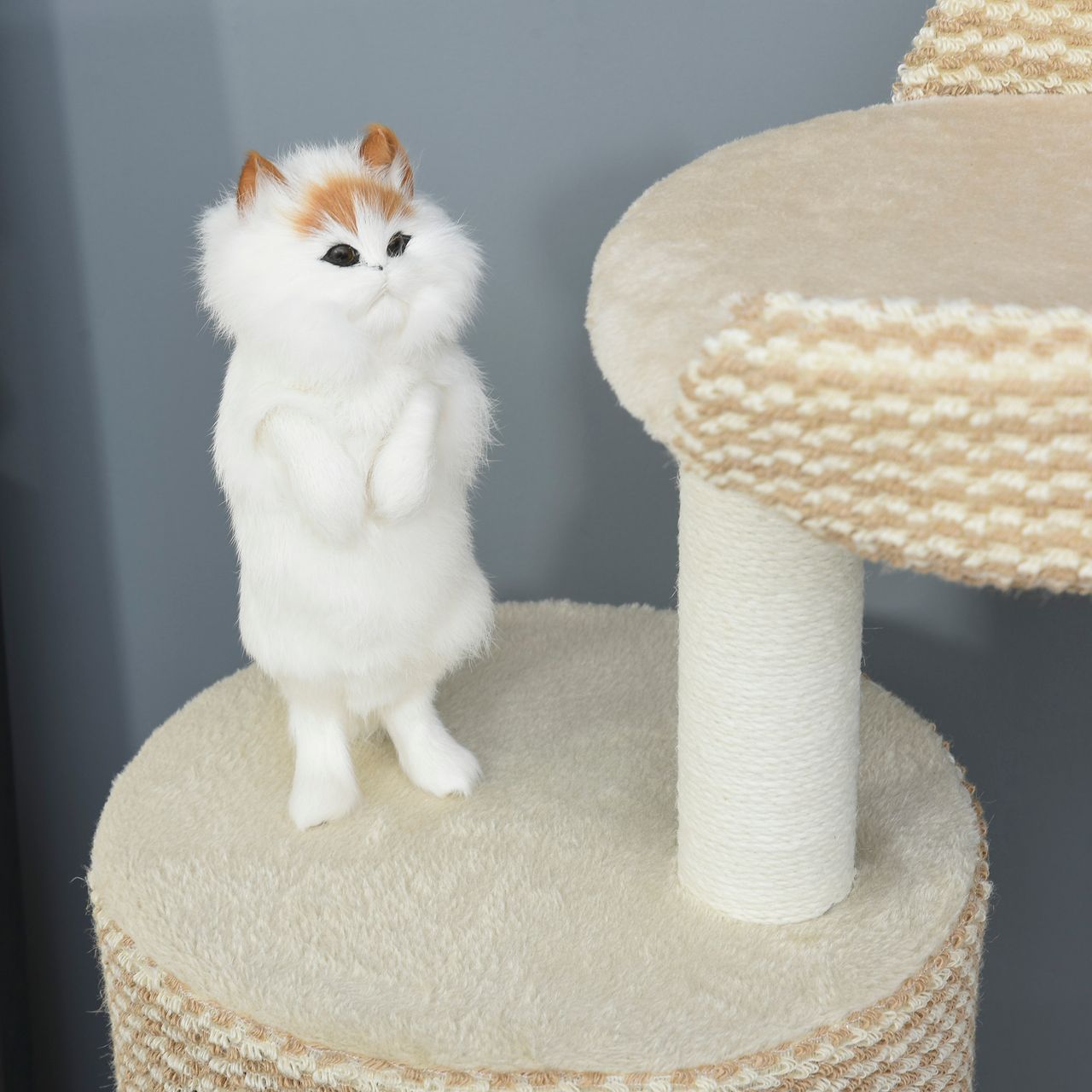 PawHut Katzenbaum Kratzbaum Kletterbaum kuschelige Aussichtsplattformen