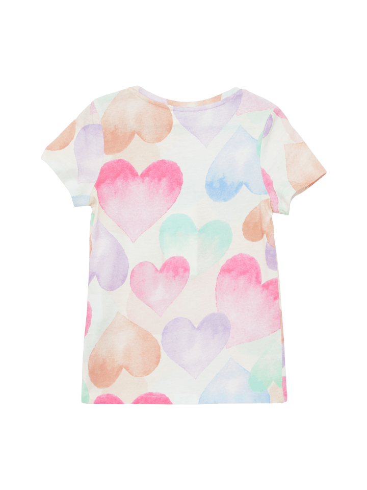 s.Oliver T-Shirt kurzarm in Creme günstig kaufen 92/98