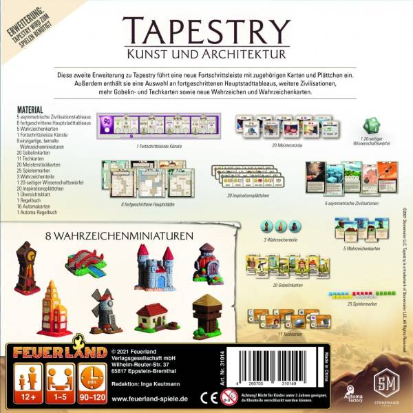 Tapestry: Kunst und Architektur (Erw.)